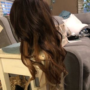 Lace part wig
